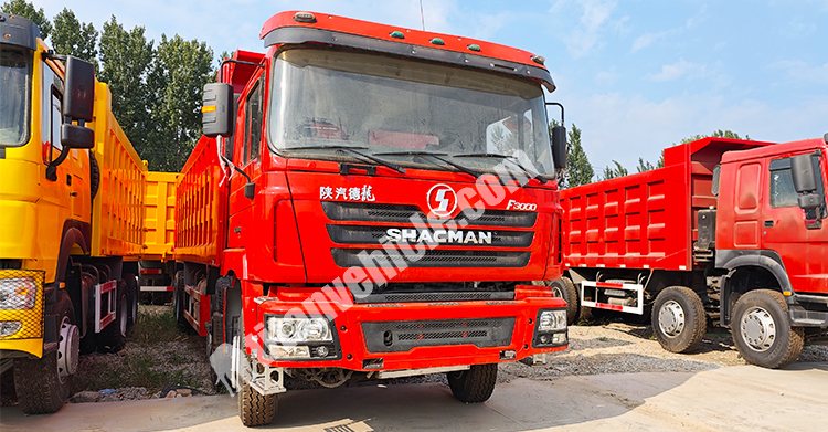 Second Hand Shacman F3000 8x4 Dump Truck for Sale in Tanzania