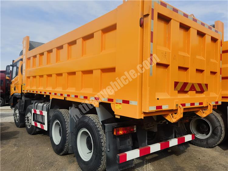 Used Shacman X5000 Dump Trtuck 8x4 for Sale In Tanzania