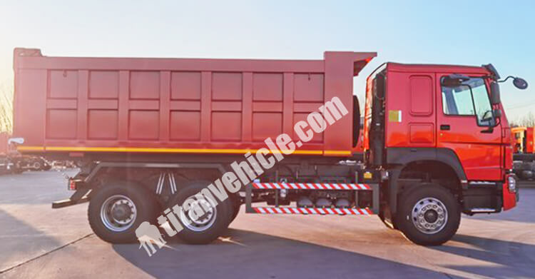 Sinotruk Howo 6x4 Dump Truck for Sale in Zambia