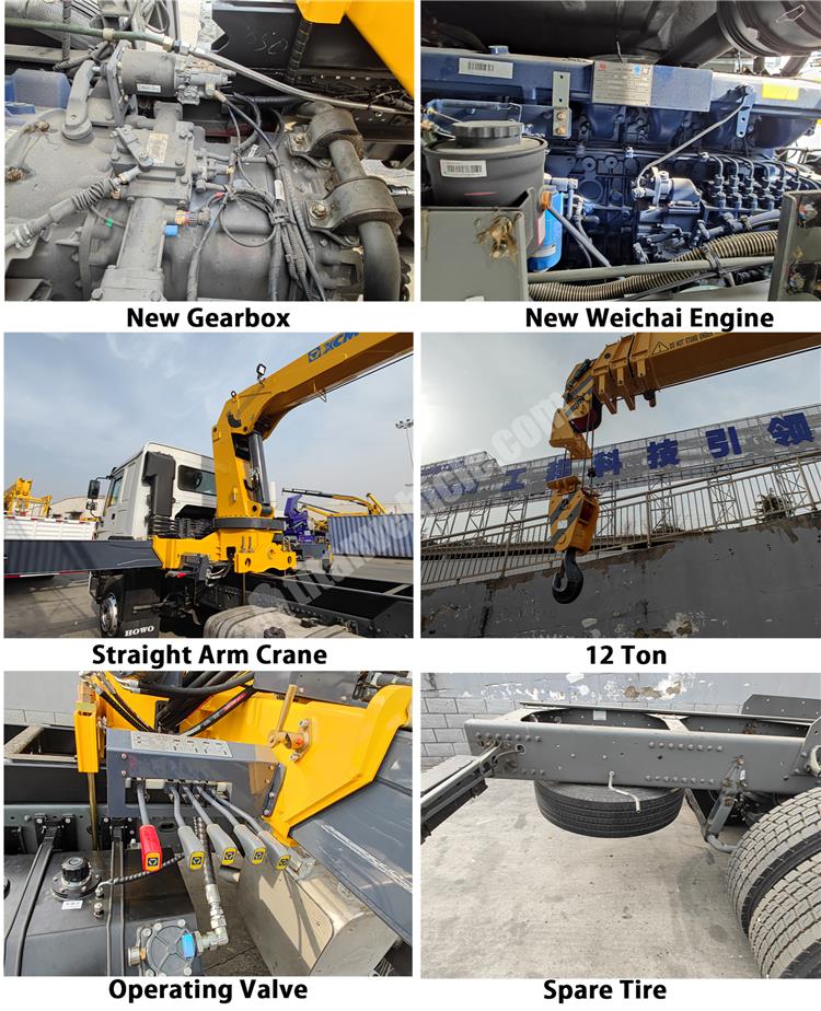 Used Howo 12 Ton Boom Truck for Sale In Ghana