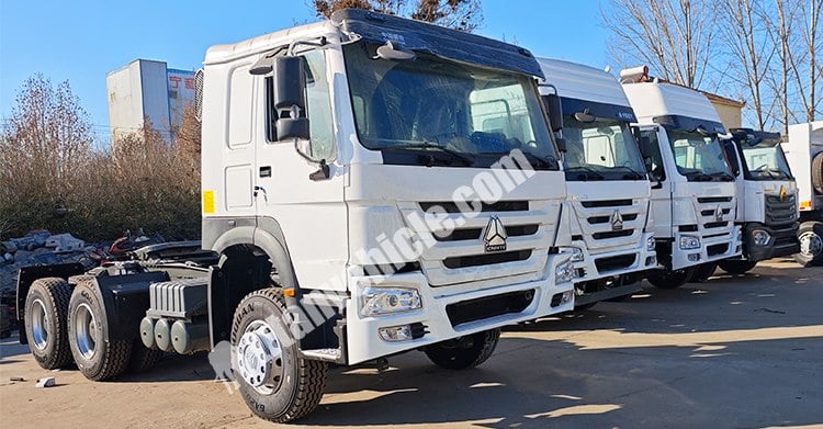 Used Sinotruk Howo Tractor Truck for Sale in Libya