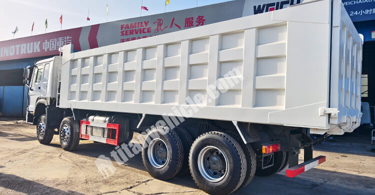 Used Howo 8x4 Dump Truck for Sale Price in Burkina Faso