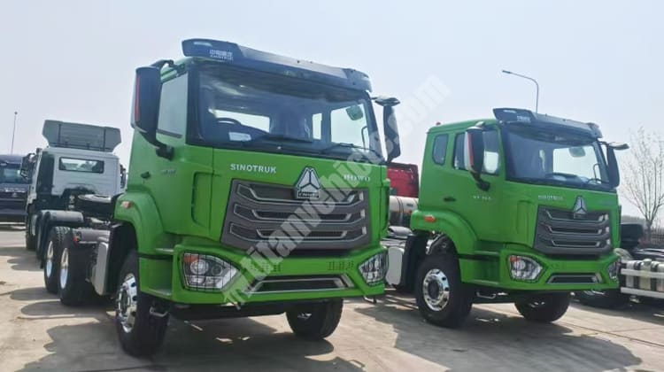 Used Howo Tractor Trucks 10 Wheeler for Sale in Nigeria