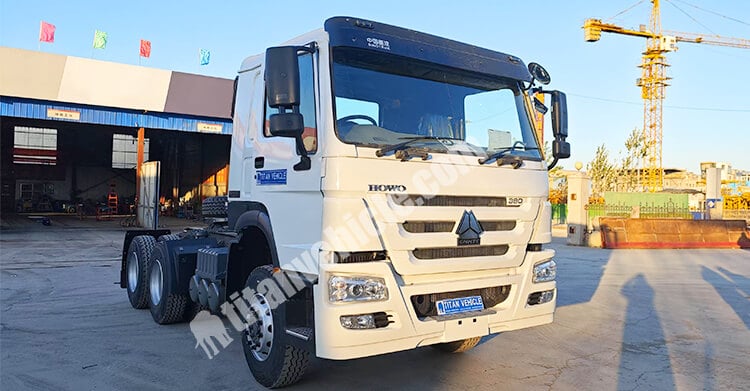 Used Sinotruk Howo Tractor Truck for Sale in Kenya
