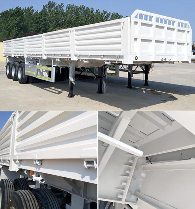 Drop Side Trailer for Sale Dropside Truck Trailer Manufacturer - Tongya Vehicle