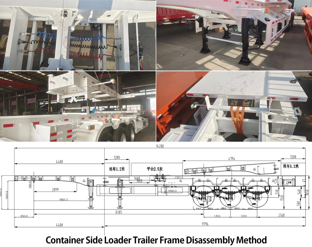 Side Loader Trailer For Sale Precautions