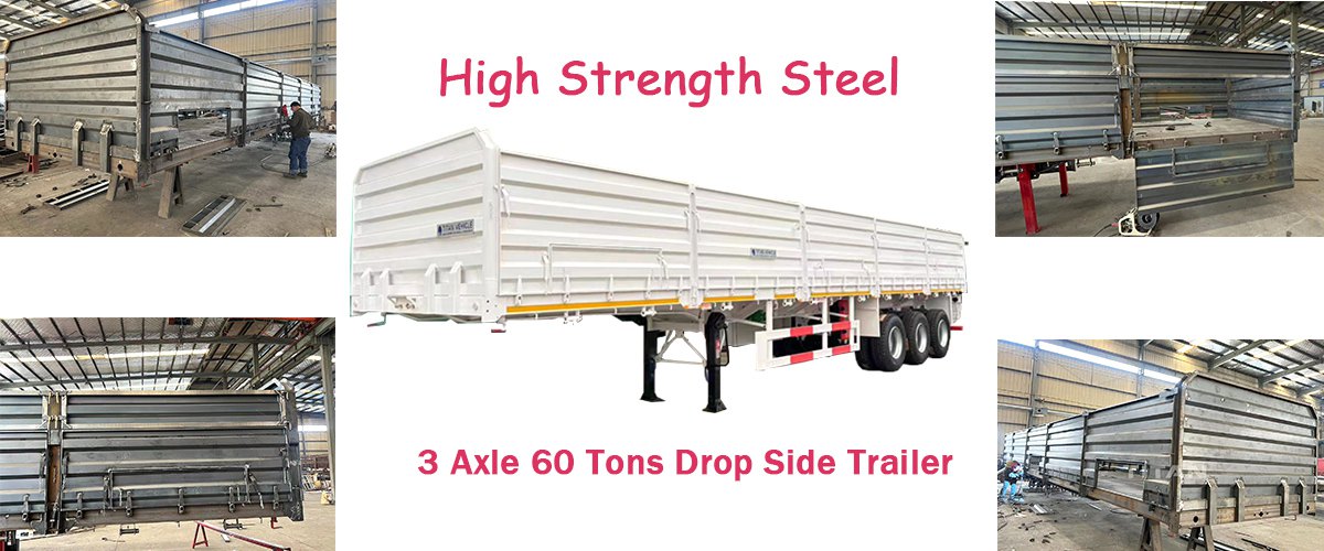 Side Wall Cargo Semi Trailer in Zimbabwe