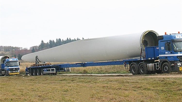 blade lifters windmill blade transport