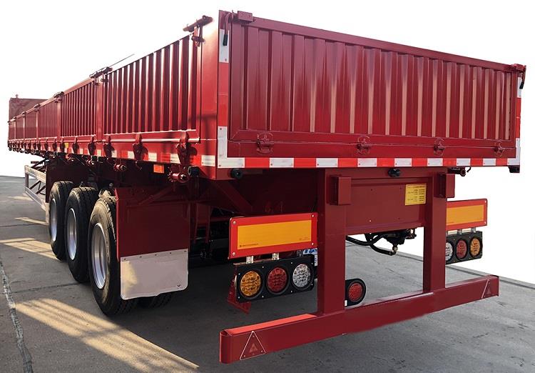 Tri Axle Side Dump Semi Trailer for Sale in Nigeria