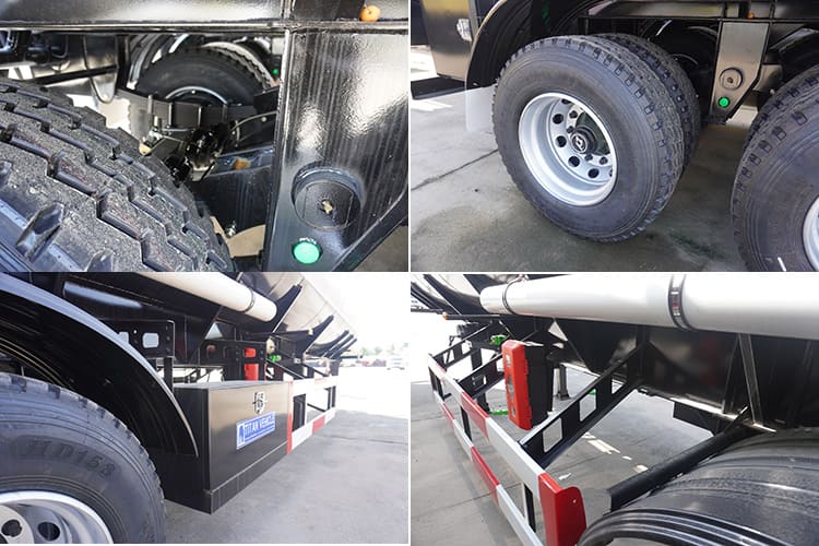 45000 Litres fuel tanker semi trailer