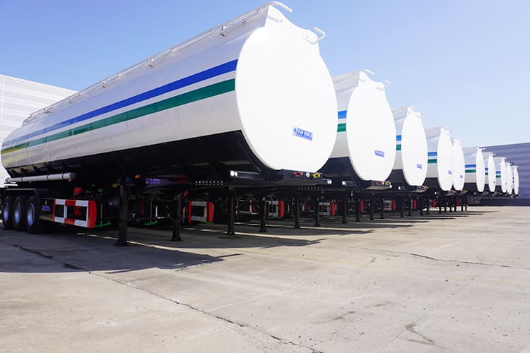 45000 Litres fuel tanker semi trailer