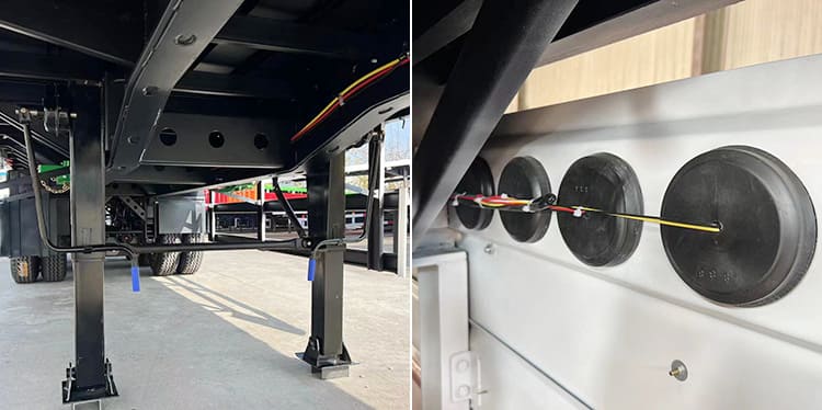 Tri Axle 40 Ft Flatbed Trailer for Sale Near Me