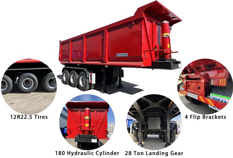 Semi Trailer Tipper for Sale | New Tipper Trailers for Sale