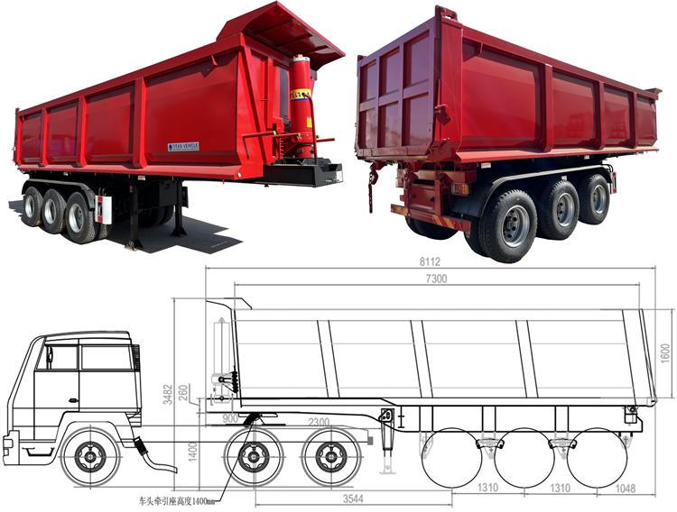 Semi Trailer Tipper for Sale | New Tipper Trailers for Sale