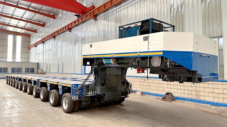 SPMT Trailer - 12 Axle Self Propelled Modular Transporter Trailer for Sale