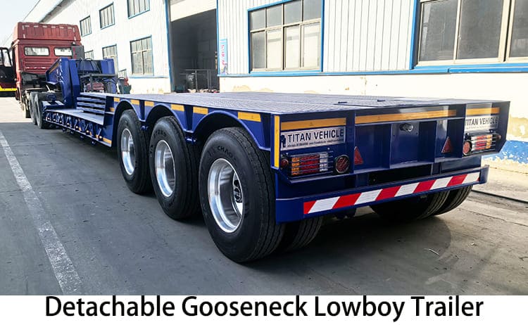 Tri Axle 100 Ton Removable Gooseneck Trailer | RGN Lowboy Trailer Cost for Sale in Jamaica