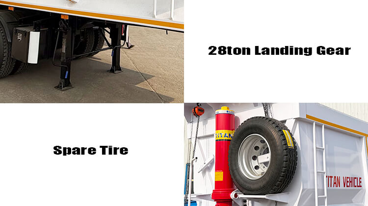 Tri Axle Hydraulic End Dump Trailer for Sale Prices in Jamaica