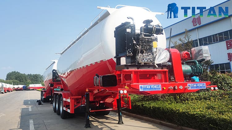 dry bulk cement tanker