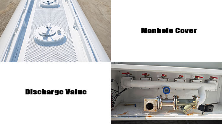 3 Axle Diesel Fuel Tanker Semi Trailer for Sale Price in Zambia