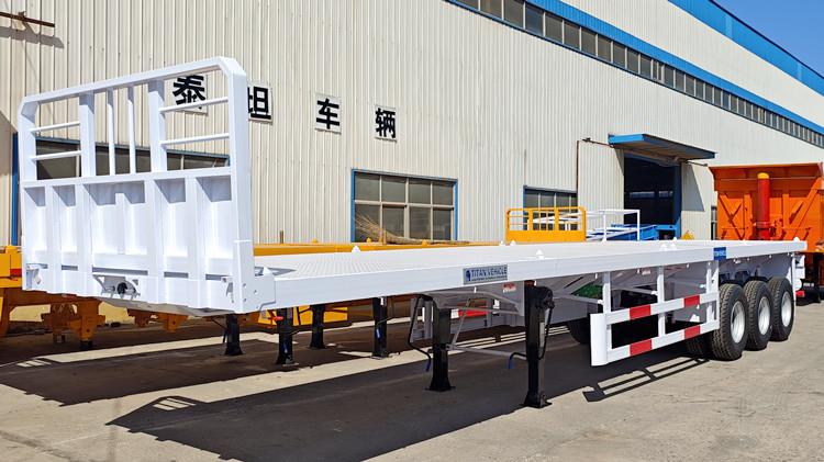 New Semi Flatbed Truck Trailer for Sale in Angola