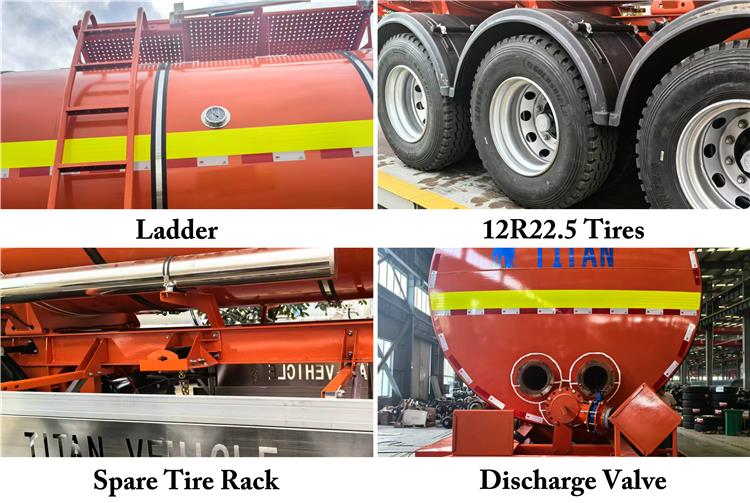 Asphalt Bitumen Tanker Trailer For Sale In Guyana