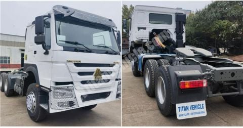 Used ZZ4257 Howo Truck Head will be shipped to Nigeria