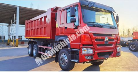 Sinotruk Howo 6x4 Dump Truck 380 hp will be Exported to Zambia
