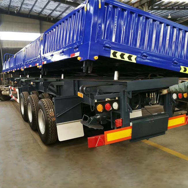 40 Ton Side Dump Semi Trailer
