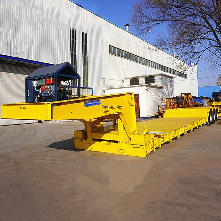 Tri Axle Small Lowboy Trailer 
