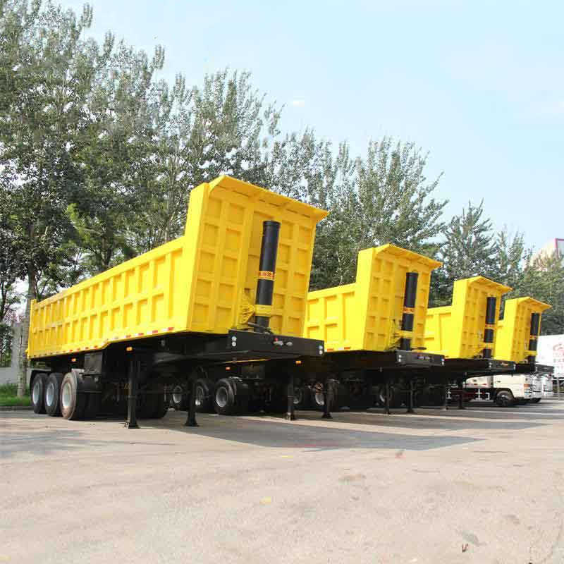 Tri Axle Semi Tipper Trailer for Sale