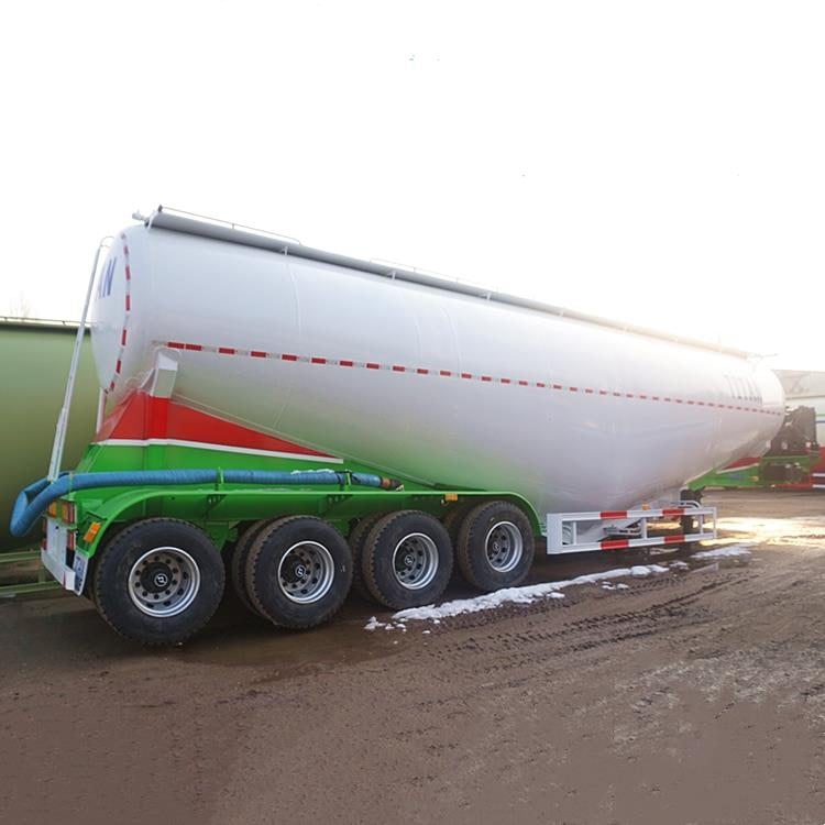 4 Axle Pneumatic Bulk Tanker Trailer