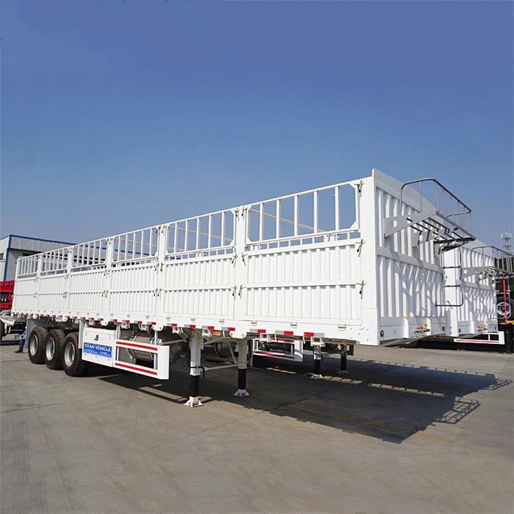 60 Ton Fence Cargo Trailer