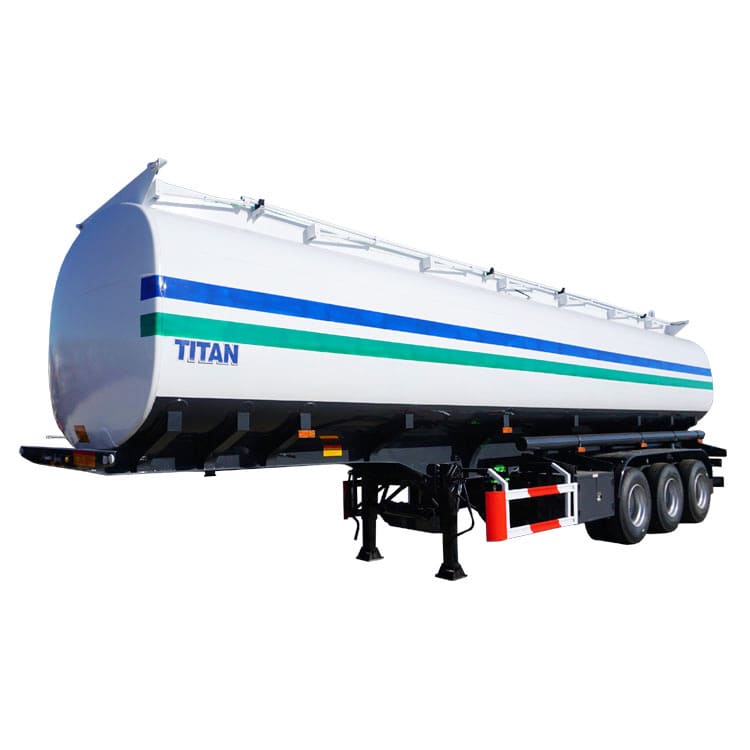 Tri Axle 45000 Litres Diesel Tanker Trucks Trailer 