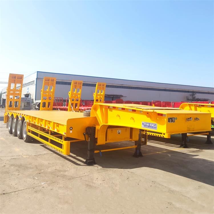 4 Axle Low Loader Trailer