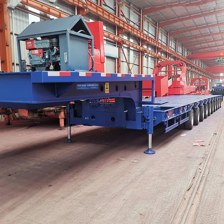 Extendable Low Bed Trailer