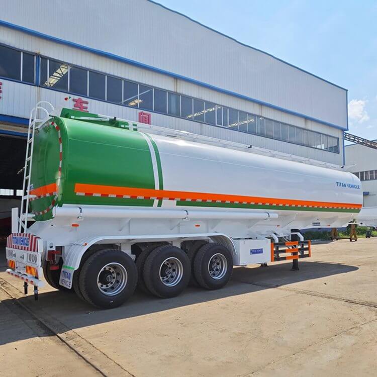 45000 liters Oil Fuel Tanker Semi Trailer