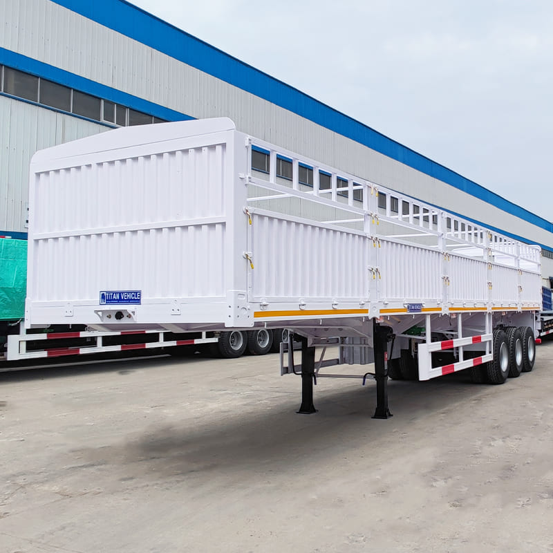 Tri Axle Fence Semi Trailer
