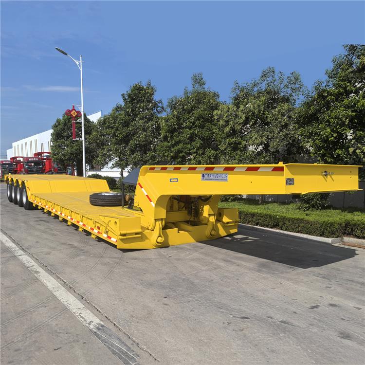 4 Axle Removable Gooseneck Trailer 