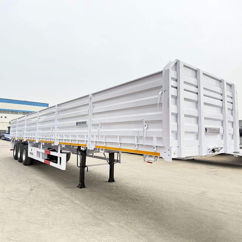 Tri Axle 60 Ton Side Wall Trailer