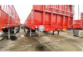 3 Axles Drop Side Trailer