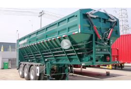Belt Conveyor Transport Semi Trailer