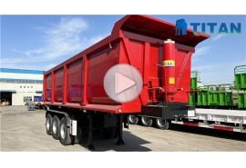 35CBM U Shape Tipper Trailer