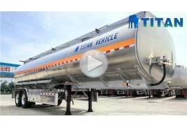 2 Axle Aluminum Tanker Trailer