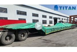 5 Axle 150 Ton Folding Neck Trailer