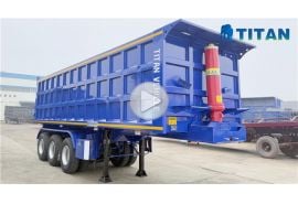 Tri Axle 60 Ton Tipper Trailer