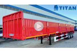 Triaxle Dropside Trailer